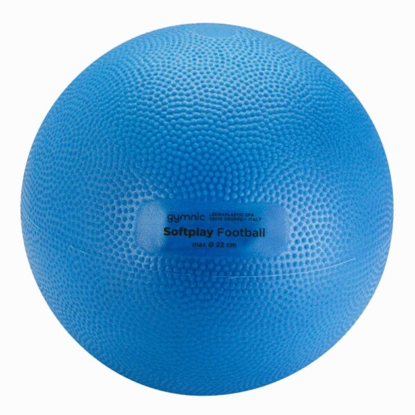 Žoga za nogomet PVC - modra 200 gr