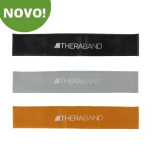 TheraBand elastični trak zanka 30.5cm - črna, srebrna, zlata