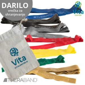 TheraBand CLX elastični trak z zankami 2m + DARILO