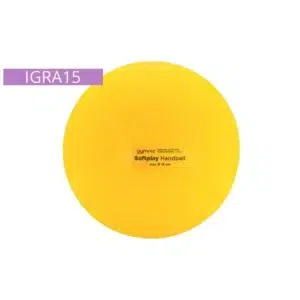 Žoga za rokomet PVC - rumena 180 gr.