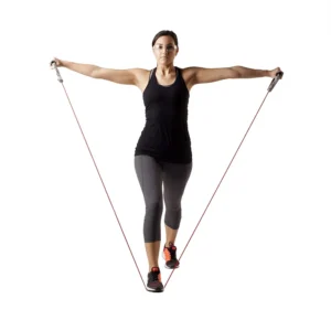 TheraBand elastična cevka z ročaji 1.4m